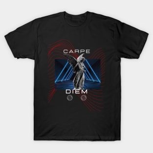 black modern streetwear carpe diem T-Shirt